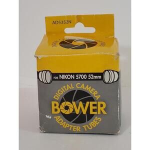 Bower 52mm Adapter Tubes for Nikon 5700 Digital Camera AD5352N